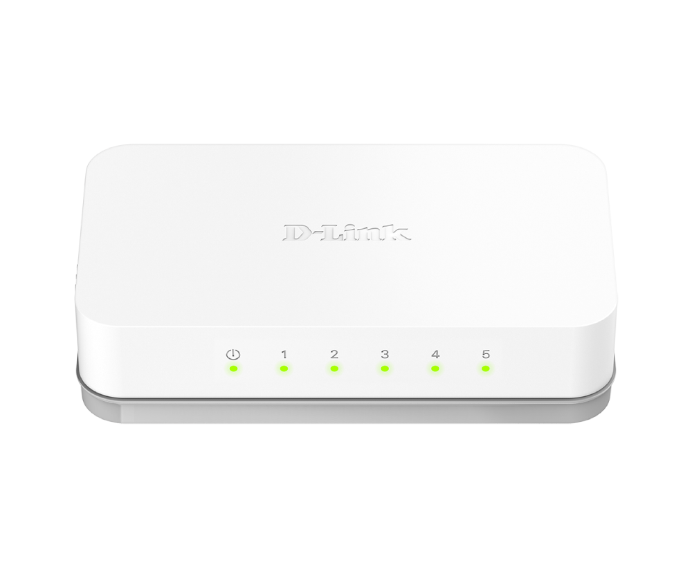 D-Link DES-1005C 5-Port 10/100 Mbps Desktop Switch